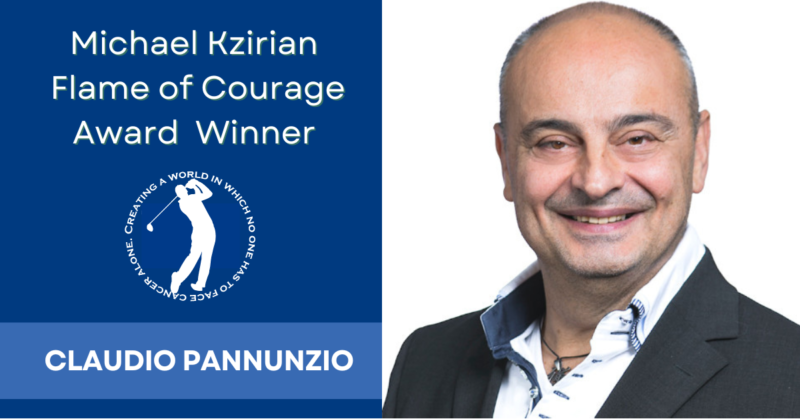 Cancer Hope Network Presents Claudio Pannunzio with the 2023 Michael Kzirian “Flame of Courage” Award
